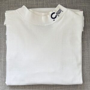 Vintage 1997 Edge NFL Dallas Cowboys White Mock Turtleneck - Size Large